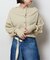 2WAYワイドネックルーズKNIT CARDIGAN TOPS：ニット