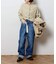 2WAYワイドネックルーズKNIT CARDIGAN TOPS：ニット