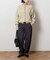 2WAYワイドネックルーズKNIT CARDIGAN TOPS：ニット