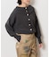 2WAYワイドネックルーズKNIT CARDIGAN TOPS：ニット