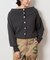 2WAYワイドネックルーズKNIT CARDIGAN TOPS：ニット