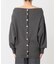 2WAYワイドネックルーズKNIT CARDIGAN TOPS：ニット