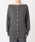 2WAYワイドネックルーズKNIT CARDIGAN TOPS：ニット