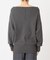 2WAYワイドネックルーズKNIT CARDIGAN TOPS：ニット