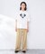 MICCHI フェイスドッグTEE