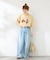 MICCHI フェイスドッグTEE