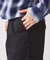 ワイド カット チノパンツ