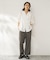 natural stripe パンツ