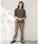 natural stripe シャツ