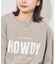 《追加2》HOWDY ハーフスリーブスウェット