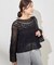 CROCHET 2WAY プルオーバー