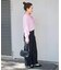 《追加11》ウォッシャブル / DU JOUR / デュ ジュール BARREL BAGGY JEAN