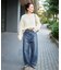 《追加11》ウォッシャブル / DU JOUR / デュ ジュール BARREL BAGGY JEAN
