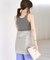 Smooth cup knit タンクトップ