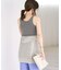 Smooth cup knit タンクトップ
