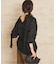 Tie sheer ブラウス