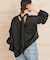 Tie sheer ブラウス