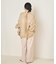 Tie sheer ブラウス