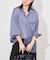 《追加》【ARCHIVE STANCE/アーカイブスタンス】Satin Stripe Dolman Shirt