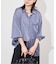《追加》【ARCHIVE STANCE/アーカイブスタンス】Satin Stripe Dolman Shirt