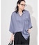 《追加》【ARCHIVE STANCE/アーカイブスタンス】Satin Stripe Dolman Shirt