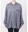 《追加》【ARCHIVE STANCE/アーカイブスタンス】Satin Stripe Dolman Shirt