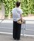 《追加2》《S/Mサイズ展開》手洗い可 / フレンチリネンストレートパンツ