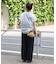 《追加2》《S/Mサイズ展開》手洗い可 / フレンチリネンストレートパンツ