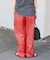 《追加2》《S/Mサイズ展開》手洗い可 / フレンチリネンストレートパンツ