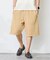 ハイツイストリブダブルニーショーツ