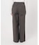 ポプリンストレートパンツ