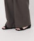 ポプリンストレートパンツ