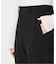 ウォッシャブル セミフレアパンツ