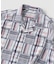 Garment wash Madras シャツ