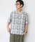 Garment wash Madras シャツ