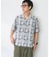 Garment wash Madras シャツ