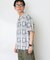 Garment wash Madras シャツ