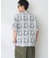 Garment wash Madras シャツ