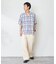 Garment wash Madras シャツ
