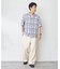 Garment wash Madras シャツ