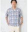 Garment wash Madras シャツ