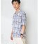 Garment wash Madras シャツ
