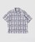 Garment wash Madras シャツ