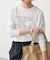 La Hutte / ラ ユット 別注ロゴ刺しゅう L/S Tee*