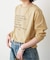 La Hutte / ラ ユット 別注ロゴ刺しゅう L/S Tee*