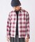 カラー オンブレ ワークシャツ