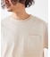 サンウォッシュ フェード加工 ポケットTシャツ