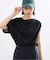 HAKUJI/ハクジ crepe jersey asym T Tシャツ H232617