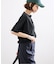 HAKUJI/ハクジ crepe jersey asym T Tシャツ H232617
