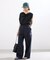 HAKUJI/ハクジ crepe jersey asym T Tシャツ H232617